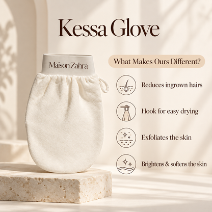 Kessa Exfoliating Glove : Moroccan Hammam Mitt