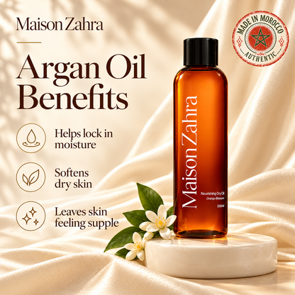 Nourishing Argan Oil :  Moroccan Body Oil