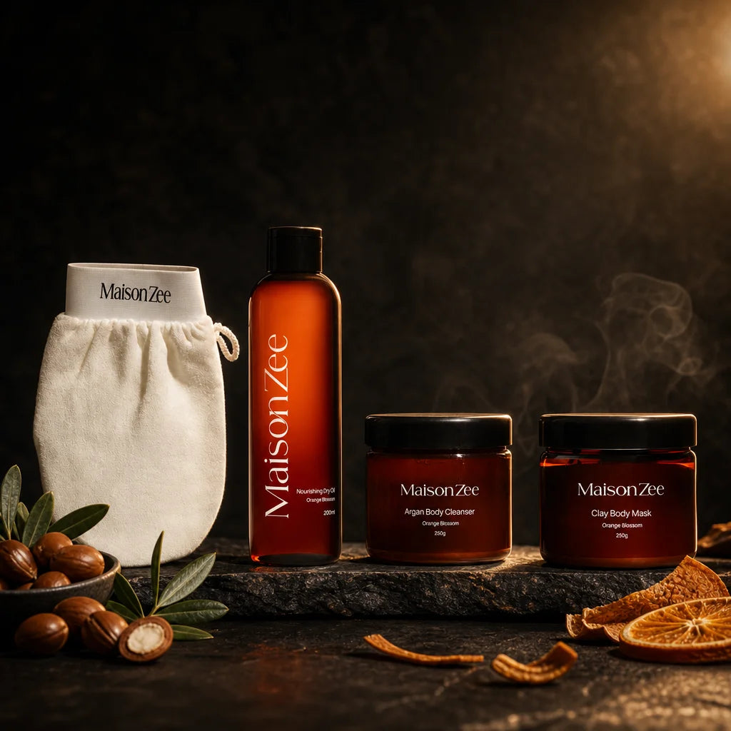 Moroccan Hammam Kit : Full Ritual Set