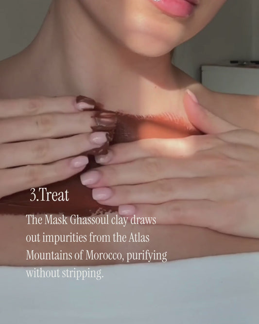 Ghassoul Clay Mask : Moroccan Atlas Treatment